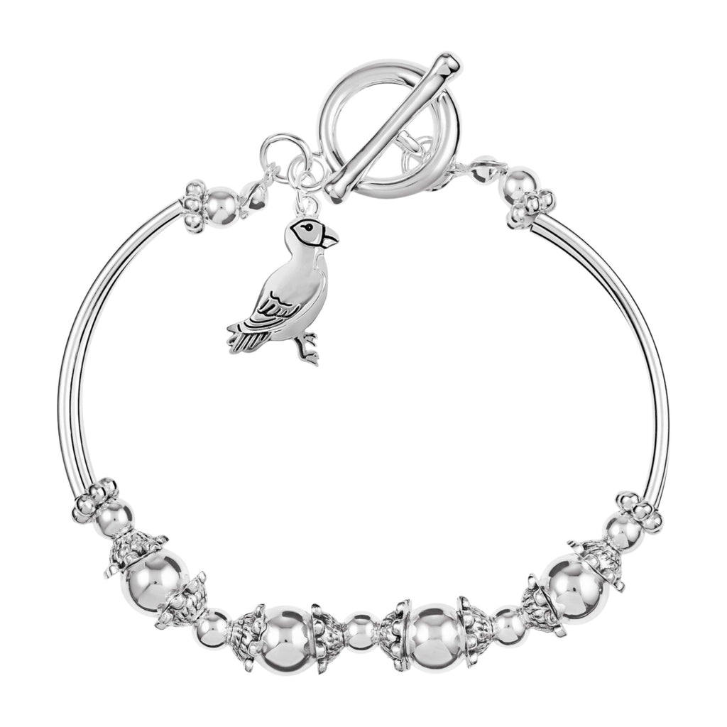 Parrot Charm Partial Beaded Bracelets