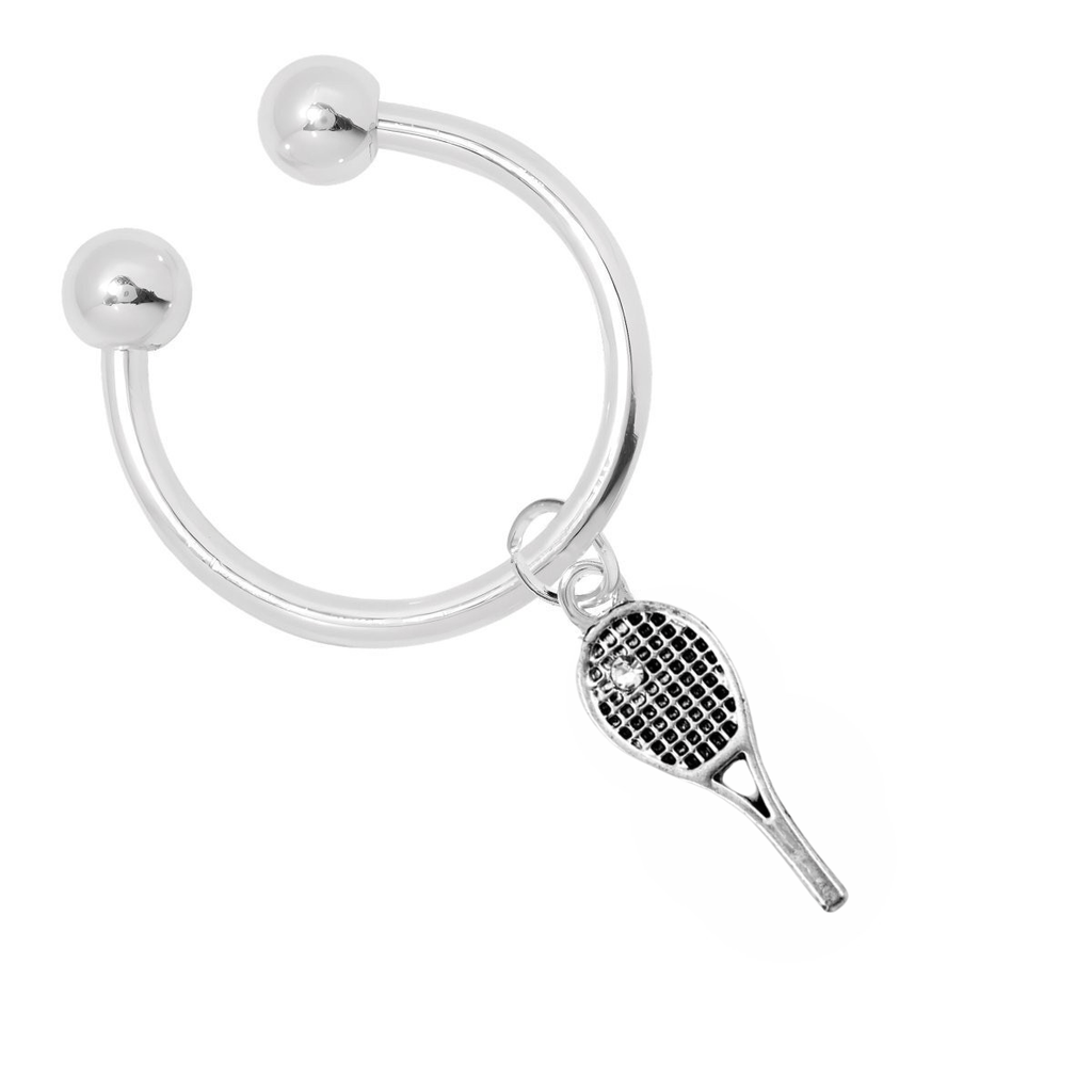 Crystal Tennis Racket Key Chains - Fundraising For A Cause