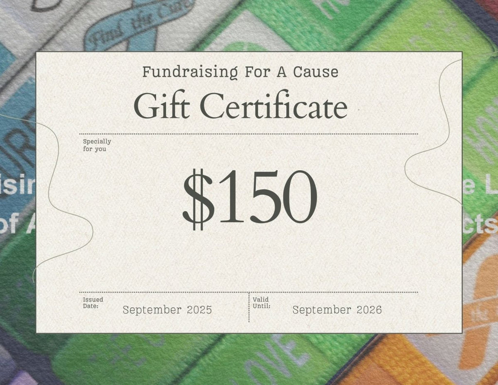 Fundraising For A Cause Gift Card - Fundraising For A Cause