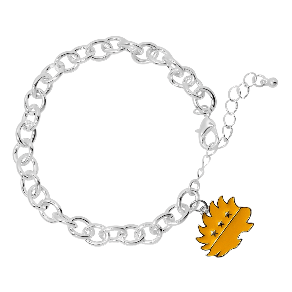 Libertarian Gold Porcupine Chunky Charm Bracelets - Fundraising For A Cause