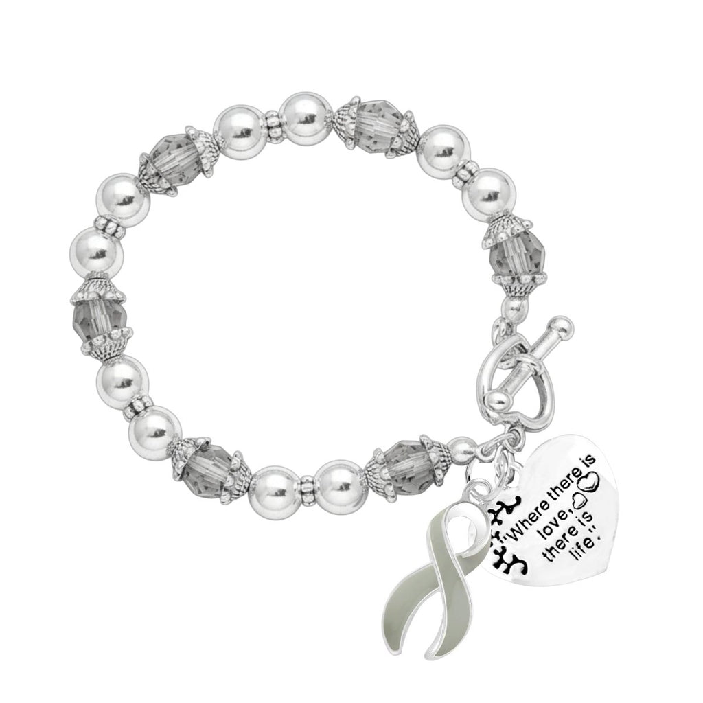 Parkinson's Disease Where There Is Love Charm Bracelets - Fundraising For A Cause