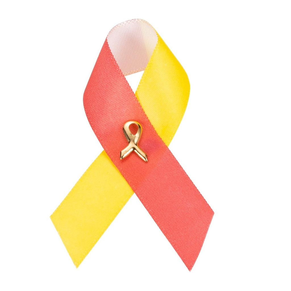 Satin Coronavirus (COVID - 19) Awareness Ribbon Pins - Fundraising For A Cause