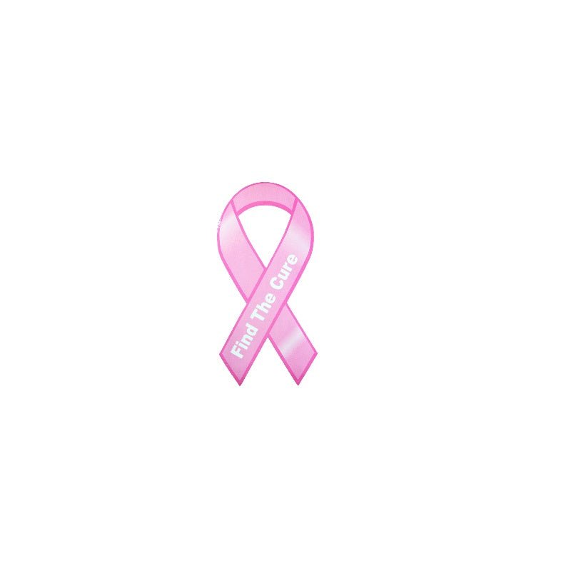 Small Find The Cure Pink Ribbon Magnets - Fundraising For A Cause