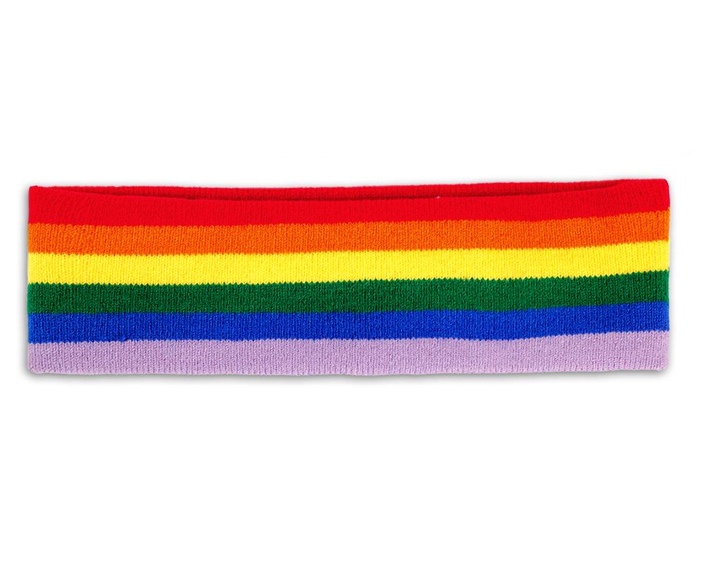 Rainbow Gay Pride Sport Headbands (Headbands) - Fundraising For A Cause